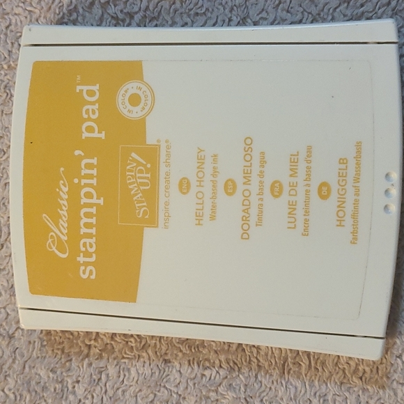 Stamp Pads 4 colors included by classic stamp Pad and exclusive ink Autumn color - Picture 3 of 5